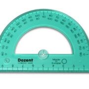 TRANSPORTADOR 180 GRADOS DOZENT