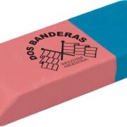 GOMA LAPIZ TINTA 214 AZUL-ROJO 2 BAND