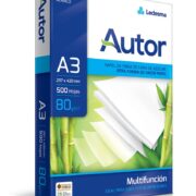 RESMA 80 GRS AUTOR A3 X500H.