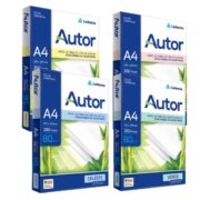 RESMA 80 GRS. A4 AUTOR X250 CELESTE