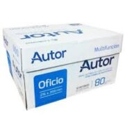 CAJA DE RESMAS 80 GRS. OFICIO X 10 AUTOR