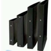 CARPETA FIBRA NEGRA A4 2 AROS X 40MM