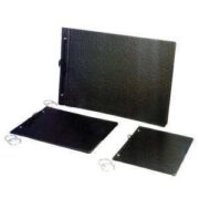 CARPETA FIBRA NEGRA 2 TAPAS NRO 3