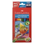 PINTURITAS FABER CASTELL X 12 ACUARELABLES CARTON