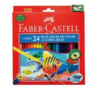 PINTURITAS FABER CASTELL X 24 ACUARELABLES CARTON