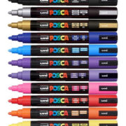 MARCADOR UNI POSCA PUNTA MEDIA 5 M