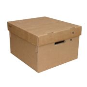 CAJA CARTON AMERICANA ALTA C/TAPA