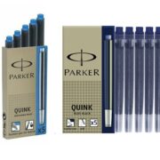 CARTUCHOS PARKER LARGOS NEGRO X5