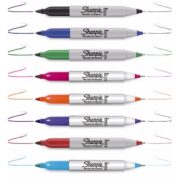 FIBRA INDELEBLE 2 PUNTAS SHARPIE