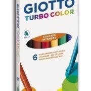 MARCADORES GIOTTO TURBO COLOR X6
