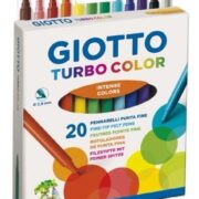 MARCADORES GIOTTO TURBO COLOR X20