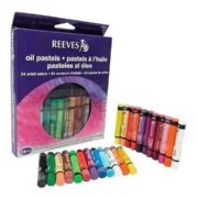 PASTELES AL OLEO REEVES X 24 COLORES