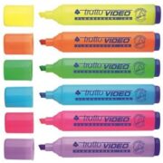 RESALTADOR TRATTO VIDEO AMARILLO PAX