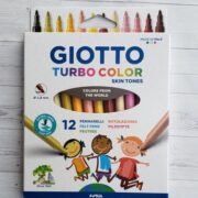 MARCADOR GIOTTO TURBO COLOR X 12 SKIN TONES