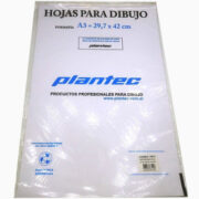 HOJAS DIBUJO PLANTEC A3 X 10 U. 106 GRS