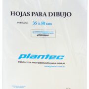 HOJAS DE DIBUJO PLANTEC 35X50 X 10U. 106 GRS
