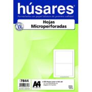 HOJAS MICROPERFORADAS HUSARES A4 7844