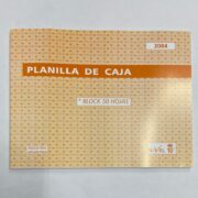 2084 PLANILLA DE CAJA NIVEL 10