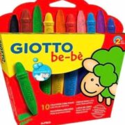 CRAYONES GIOTTO GRUESOS BEBE X10