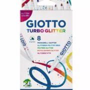 MARCADOR GIOTTO TURBO GLITTER X8