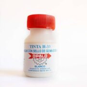 TINTA PARA SELLOS OPALO BLANCO INDELEBLE