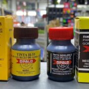 TINTA PARA SELLOS OPALO NEGRA INDELEBLE